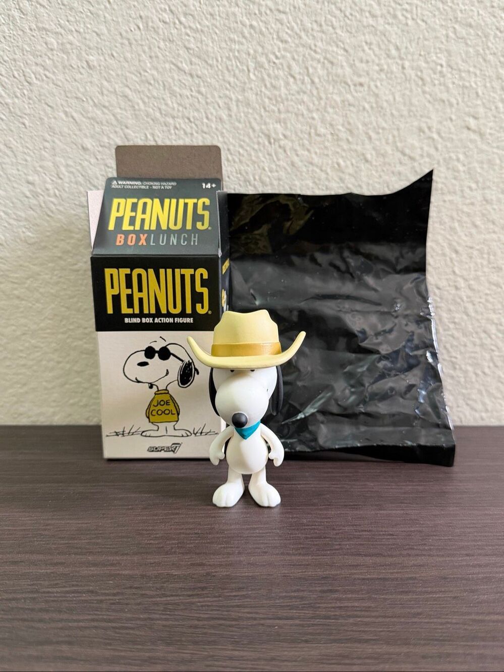 Super7 Peanuts ReAction Snoopy Blind Box Figure - Cowboy Snoopy